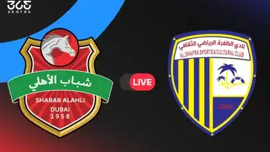 شباب الأهلي ضد الظفرة