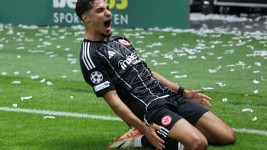 فارس شايبي لاعب فرانكفورت.. (المصدر:Gettyimages)