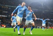 إرلينج هالاند - فيل فودين - مانشستر سيتي (المصدر: Getty images)