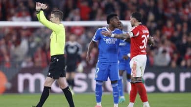 نيكولاس أوتامندي - فينيسيوس جونيور - ريال مدريد - بنفيكا - المصدر (Getty images)