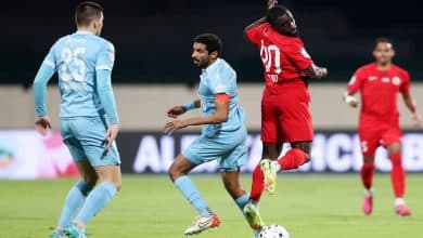 بني ياس ضد البطائح- المصدر: حساب رابطة المحترفين الإماراتية