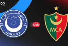 مباشر مباراة مولودية الجزائر ضد الهلال