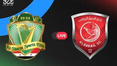 مباراة الشرطة ضد الدحيل في دوري أبطال آسيا