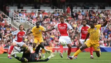 متى موعد مباراة أرسنال ضد برايتون بالجولة 29 في الدوري الإنجليزي 2025-26؟