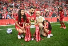 محمد صلاح - كيان - مكة - ماجي الحلواني زوجته - ليفربول - (المصدر:Gettyimages)