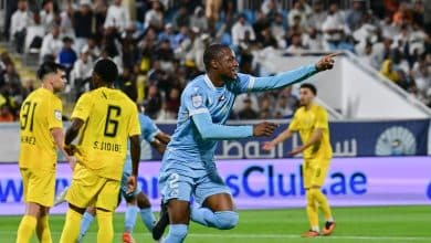 بني ياس ضد الوصل -المصدر: حساب رابطة المحترفين الإماراتية