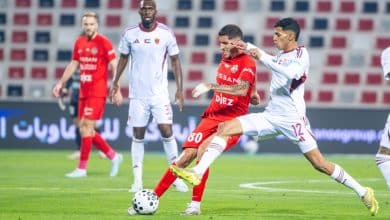 شباب الأهلي ضد الوحدة -المصدر: حساب رابطة المحترفين الإماراتية