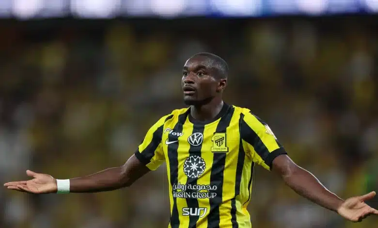 موسى ديابي لاعب الاتحاد (المصدر:Gettyimages)