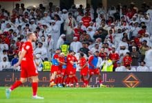 بوجدان بلانيتش لاعب شباب الأهلي- المصدر: حساب رابطة المحترفين الإماراتية