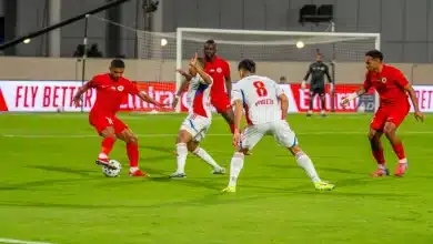 مباراة الشارقة والبطائح- المصدر: حساب رابطة المحترفين