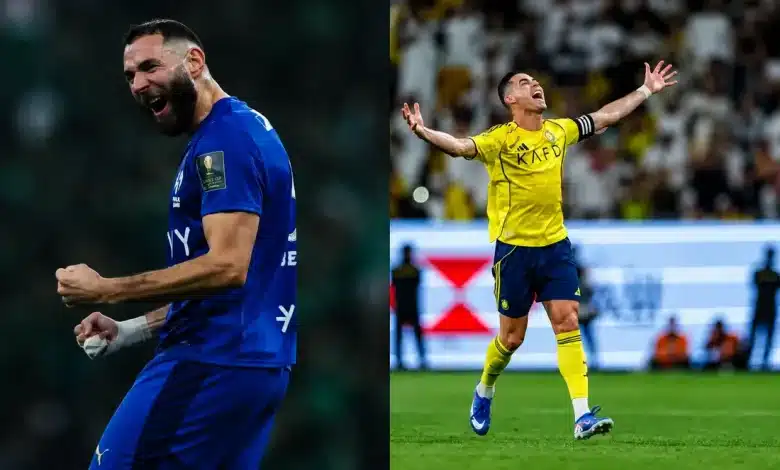 بنزيما ورونالدو