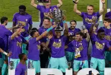 لقطات من احتفال إريك مينزيس بلقب كأس رئيس الدولة