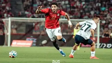 منتخب مصر قبل السفر إلى أمريكا
