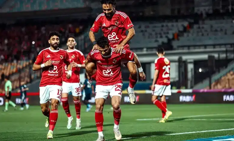 احتفال زيزو في الأهلي