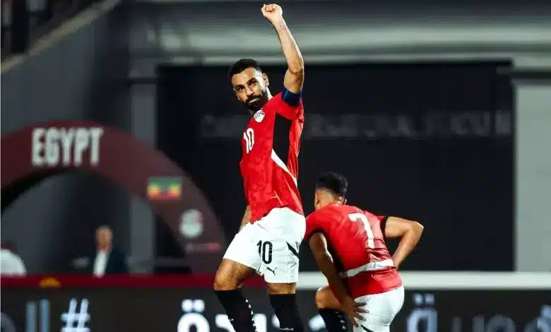 محمد صلاح لاعب منتخب مصر