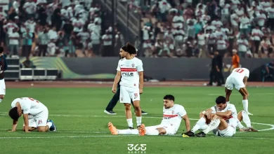 حسرة لاعبي الزمالك - تصوير: مصطفى الشحات