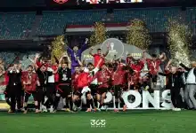 تتويج اتحاد العاصمة بكأس الكونفدرالية - تصوير: مصطفى الشحات