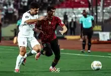 عبد الله السعيد في مباراة الزمالك ضد اتحاد العاصمة - تصوير: مصطفى الشحات