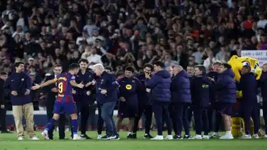 برشلونة يودع ليفاندوفسكي في كامب نو