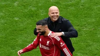 محمد صلاح - أرني سلوت - ليفربول - المصدر (Getty images)