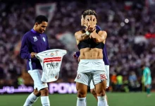 احتفال خوان بيزيرا بأحد أهدافه مع الزمالك