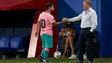 رونالد كومان - مدرب برشلونة الأسبق.. المصدر (Getty images)