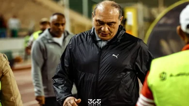 علي ماهر مدرب سيراميكا - تصوير: مصطفى الشحات
