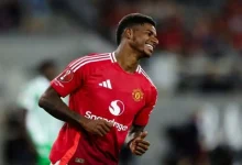 احتفال راشفورد مع مانشستر يونايتد