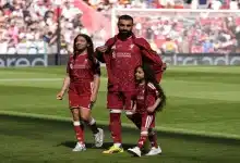 وداع جماهير ليفربول لمحمد صلاح