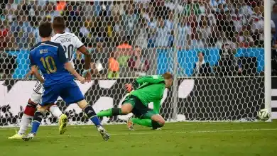 ليونيل ميسي - مانويل نوير - الأرجنتين - ألمانيا - المصدر (Getty images)