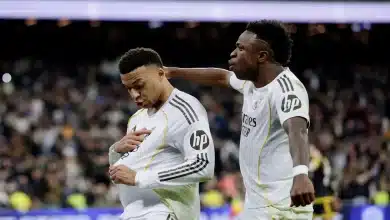 كيليان مبابي وفينيسيوس جونيور في ريال مدريد