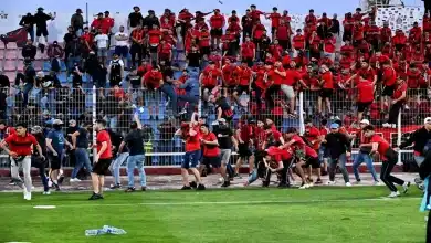 شغب جماهير اتحاد العاصمة
