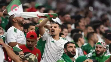 جمهور جزائري في المدرجات