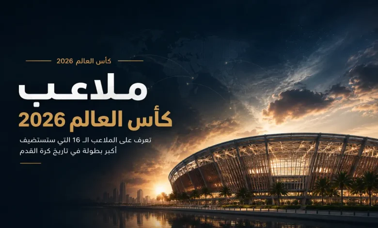 ملاعب كأس العالم 2026 - Chat GBT