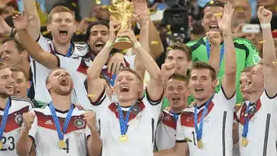 منتخب ألمانيا بطل العالم 2014 - المصدر (Getty images)