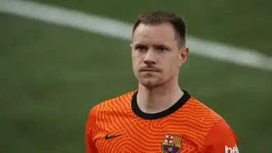 تير شتيجن يقترب من الرحيل عن برشلونة - المصدر (Getty images)