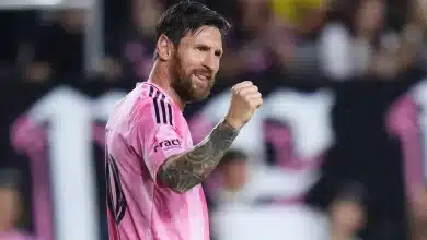 ليونيل ميسي لاعب فريق إنتر ميامي