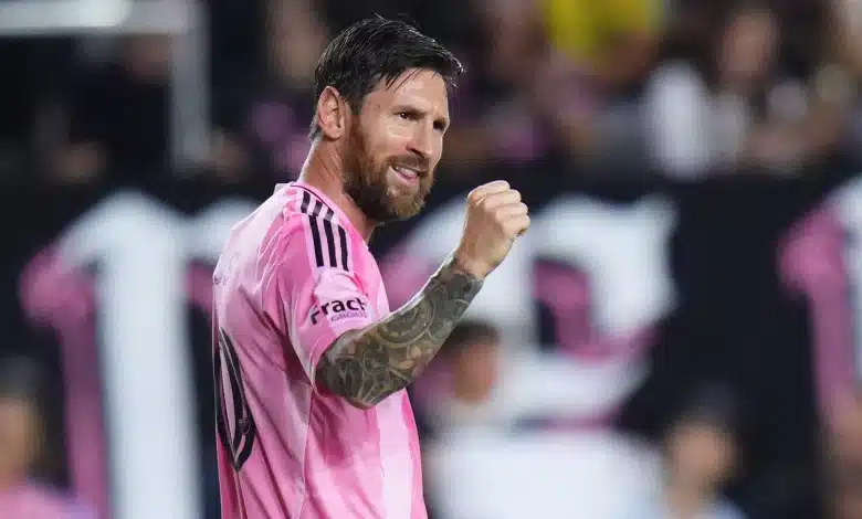 ليونيل ميسي لاعب فريق إنتر ميامي