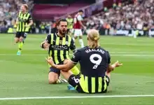 إيرلينج هالاند - برناردو سيلفا - المصدر (Getty images)