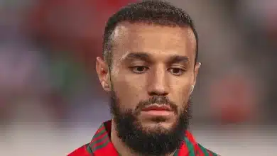 نصير مزراوي - منتخب المغرب (تصوير عمر الناصري)