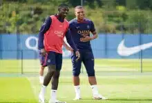 عثمان ديمبيلي وكيليان مبابي