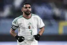 رياض محرز بقميص منتخب الجزائر
