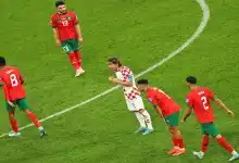 لوكا مودريتش - منتخب كرواتيا ضد منتخب المغرب - المصدر (Getty images)
