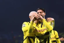 الجزائري رامي بن سبعيني مدافع بوروسيا دورتموند.. (المصدر:Gettyimages)