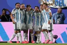 الأرجنتين ضد الجزائر- المصدر (Getty images)