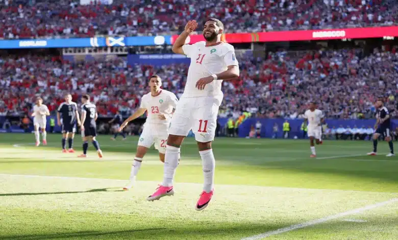 لاعبو منتخب المغرب