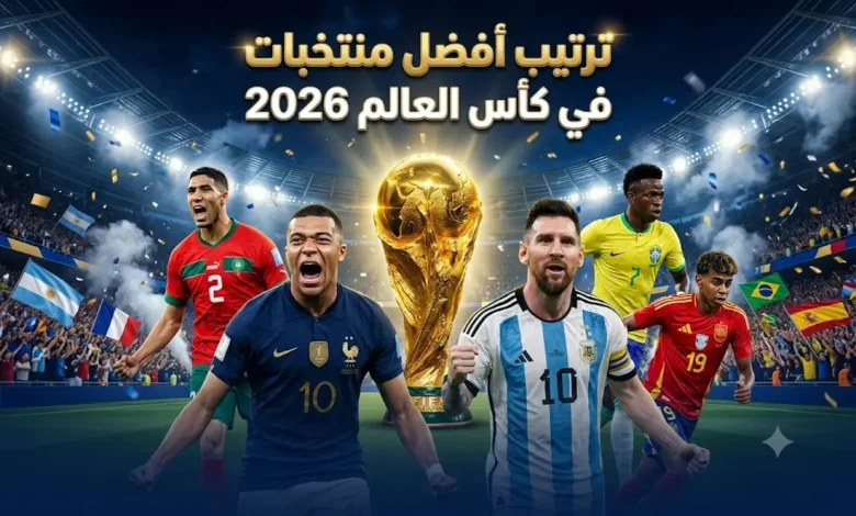 أفضل المنتخبات في كأس العالم 2026