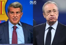 تنصيب لابورتا رئيسًا لبرشلونة.. مؤتمر ناري للرد على ريال مدريد وصفقة ألفاريز