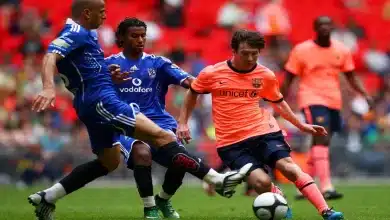 وائل جمعة - حسام عاشور - ليونيل ميسي - الأهلي - برشلونة - المصدر (Getty images)