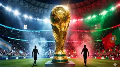 كريستيانو رونالدو - ميسي - كأس العالم 2026 - المصدر: Gemini